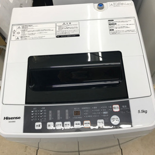 Hisense HW-E5502 2019年製 5.5kg 洗濯機 - 生活家電