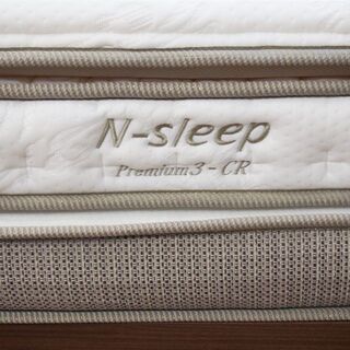 【良品】ニトリ ダブルベッド メリッサ3 マットレス Nスリープ Premium3-CR (JA04)