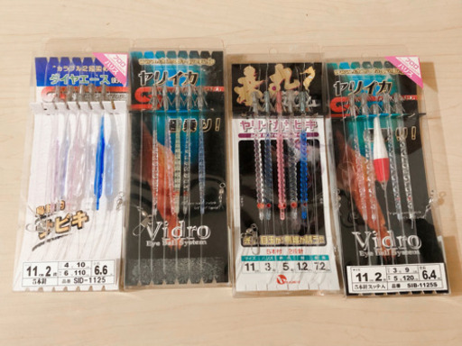 お話中(再お値下しました☻)ヤリイカ サビキ 釣り