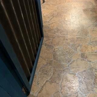 石畳柄クッションフロア