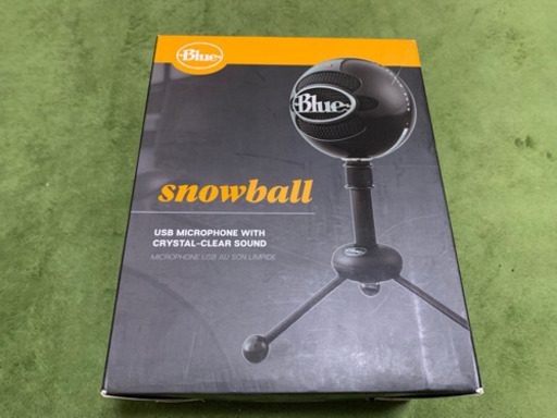 Blue SnowBall (Black) USBスタンドマイク モード切替可