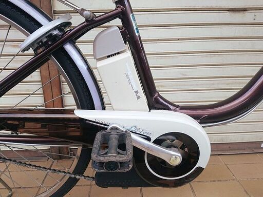 中古電動自転車 ヤマハ パスナチュラ 26インチ ネイビー 横浜 №3617