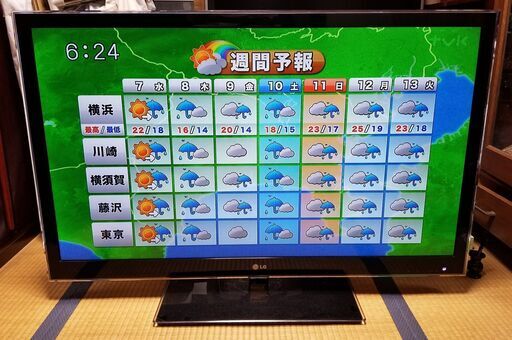 【3D対応】LG 47インチ液晶テレビ 47LW6500-JA 訳あり