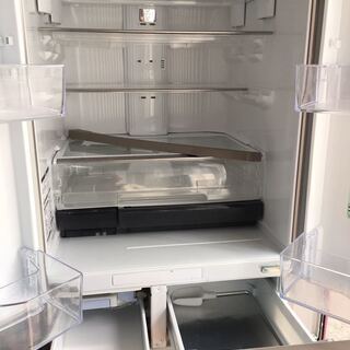 三菱 ノンフロン 冷凍 冷蔵庫 スマート 大容量 観音開き 6枚ドア MR-JX53Y 525L