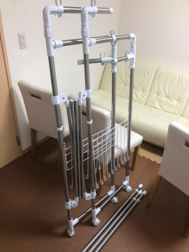 引き渡し交渉中　室内物干し