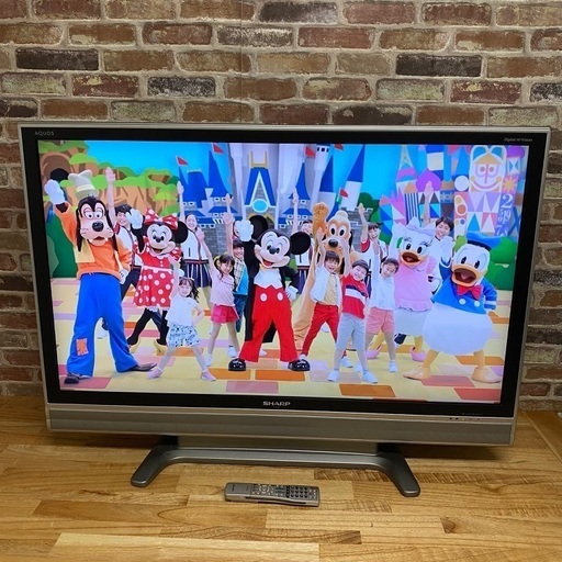即日受渡❣️SHARPアクオス46型TVフルハイビジョンテレビ18000円