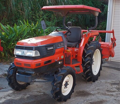 鹿児島発　クボタ　29馬力　トラクター　GL281　パワステ　モンローオート　逆転PTO　倍速 鹿児島発 クボタ 29馬力 トラクター GL281 パワステ モンローオート