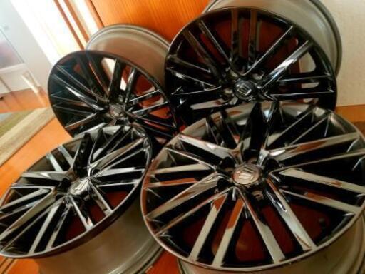 競売 210クラウンアスリート 純正オプションホイール タイヤ 4本 タイヤ ホイールセット