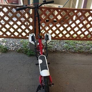 足こぎキックボード！！普通乗りもダイエットにも！！