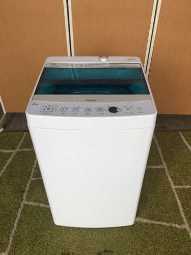 ☆まとめて値引き☆2017年製 Haier 4.5kg 洗濯機☆分解清掃、保証つき