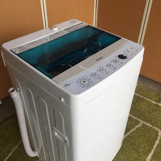 ☆まとめて値引き☆2018年 Haier 4.5kg 洗濯機☆分解清掃済み、保証あり