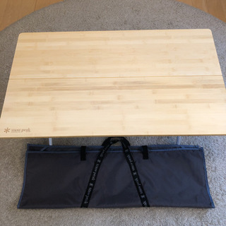 スノーピーク ワンアクションローテーブル竹(LV-100T)