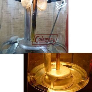 コールマン ガソリンランタン ツーマントル パワーハウス 290 もみの木ケース 赤 サビ多め コールマン ガソリンランタン ツーマントル パワーハウス 290 もみの木