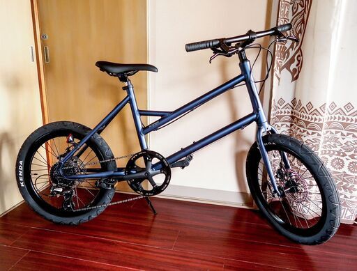 【新品同様】10/31まで  RITEWAY  2020年モデル GLACIER  ミニベロ ２０インチ 美品 自転車 ディスクブレーキ マットネイビー