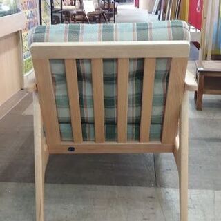 値下げしました！【愛品倶楽部柏店】　マルニ６０　オークフレーム　アーム１シーター　スコット　オレンジブラウン　【店舗同時販売中】