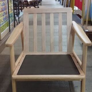 値下げしました！【愛品倶楽部柏店】　マルニ６０　オークフレーム　アーム１シーター　スコット　オレンジブラウン　【店舗同時販売中】