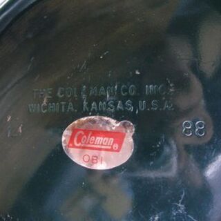 コールマン ガソリンランタン ツーマントル 290 パワーハウス 88年製 もみの木ケース 赤 札幌市手稲区
