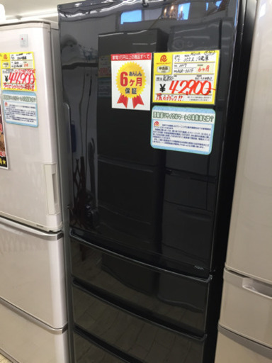 10/7  定価¥81,800【人気のブラック】AQUA  355L冷蔵庫  2017年  AQR-361F