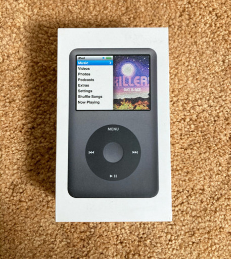 6000円【iPod classic 160GB】ブラック