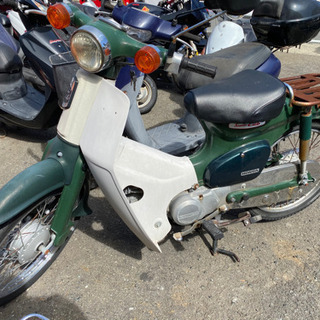 HONDA カブ50  キック始動　福岡市南区 HONDA カブ50 キック始動 福岡市南区