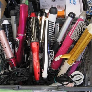 新生活！1100円 均一 ヘアアイロン コテ ストレートアイロン...