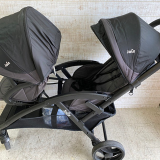 ベビー用品 （商談中）二人乗りベビーカーエヴァライトデュオ