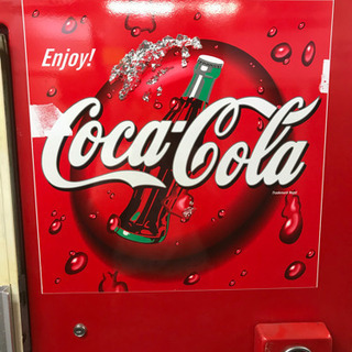 コカコーラ　瓶専用　自販機