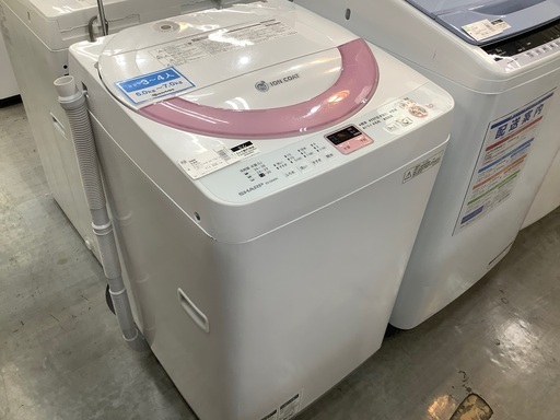 【状態考慮につき大特価】全自動洗濯機 SHARP ES-GE60N 6.0kg 2014年製
