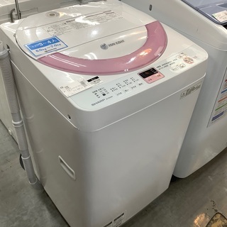 状態考慮につき大特価】全自動洗濯機 SHARP ES-GE60N 6.0kg 2014年