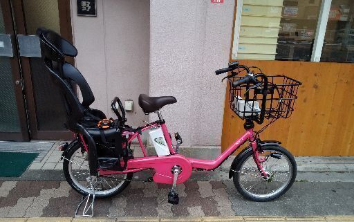 Panasonic Gyutto mini[ギュットミニ]20吋 電動アシスト自転車 [新品]8.9Ahバッテリー+充電器+キー3本付
