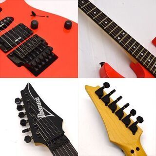 Ibanez RG550R オレンジ 調整済み テクニカル フロイドローズ 24F SSH 