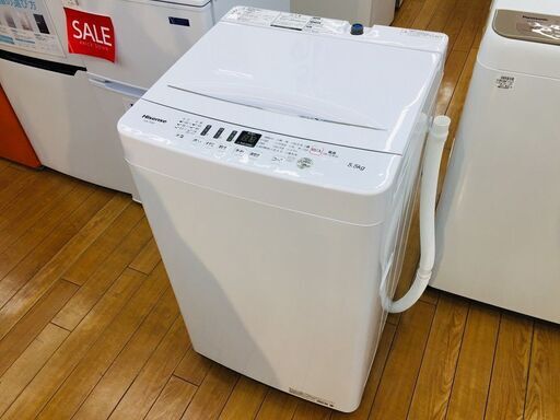 【トレファク鶴ヶ島店】Hisense(ハイセンス) 5.5kg全自動洗濯機