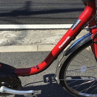 パナソニック電動自転車 ビビDX フレアレッドパール BE-ELD636