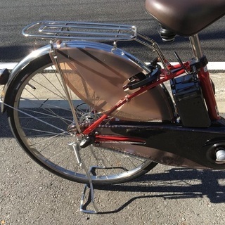 パナソニック電動自転車 ビビDX フレアレッドパール BE-ELD636