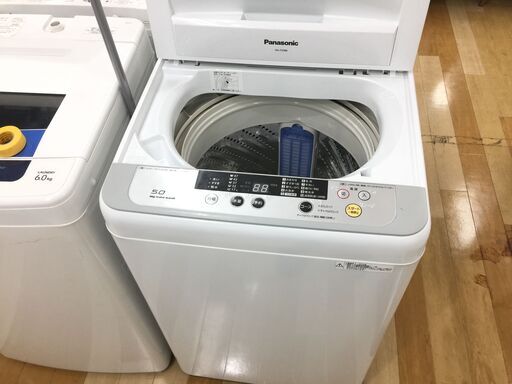 安心の6ヶ月保証付き！Panasonic 全自動洗濯機5.0kg 【トレファク