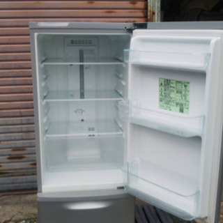 【リサイクルショップ八光　田上店　安心の1か月保証　旧鹿児島市内配達・設置無料】パナソニック 2ドア冷蔵庫（138L） NR-B145W-S シルバー リサイクルショップ八光 田上店 安心の1か月保証 旧鹿児島市内配達