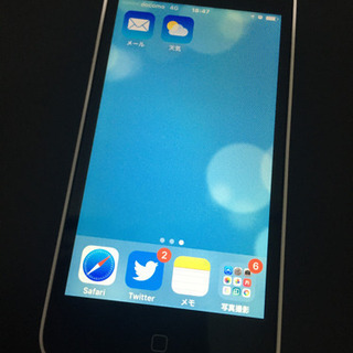 iphone5c 32GB WHITE 白
