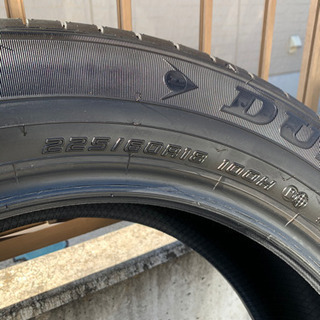 225／60 R18(18インチ)タイヤ ハリアー新車取外し