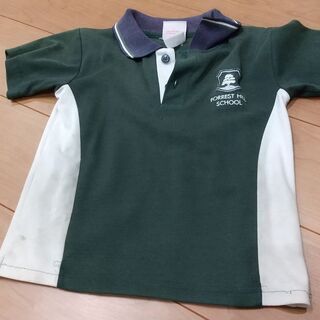 【無料にします】ニュージーランドの小学校で使用　ポロシャツ　小学...