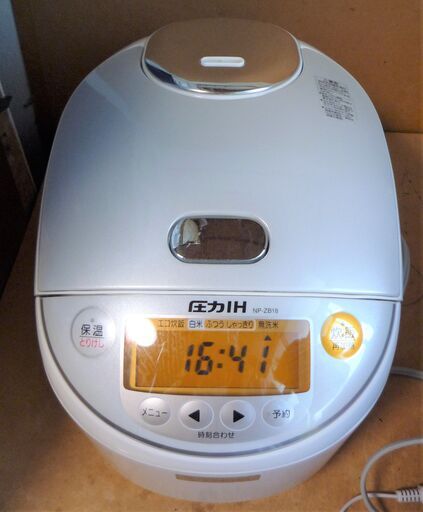 ☆象印 ZOJIRUSHI NP-ZB18 1升炊き 圧力IH炊飯ジャー 極め炊き◆大家族などに嬉しい