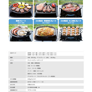 イワタニ　CB-TBG-1 カセットコンロ テーブルトップBBQグリル