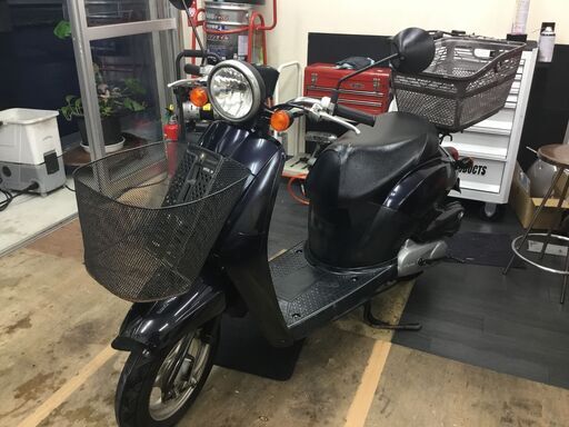 【引取先が決まりました】ホンダトゥデイ　前後カゴ付き　バッテリー新品　すぐ乗れます。