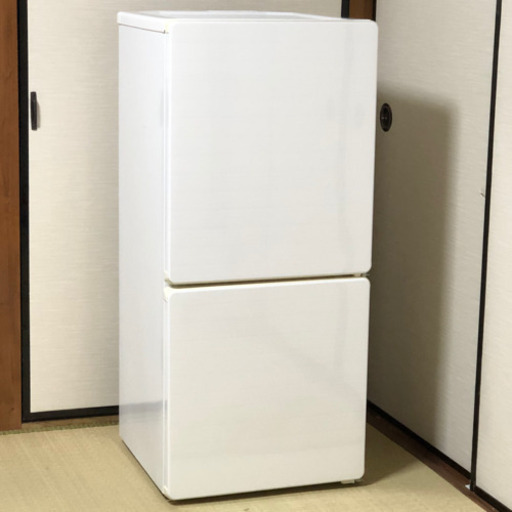 格安！◇ユーイング 2ドア冷凍冷蔵庫 2014年製 110L 霜取り不要 UR-F110F☆配送可！