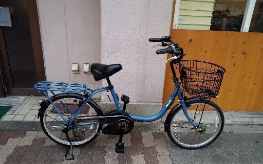 (本体のみ)Panasonic 20吋電動アシスト自転車(ブルー)