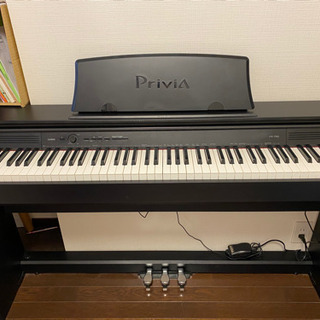 日時指定あり CASIO 電子ピアノ Privia PX-750 カシオ 黒 デジタルピアノ