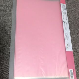 【未使用100円】賞状ファイル　B4サイズ　10ポケット　ピンク