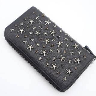 《JIMMY CHOO/カーナビ ラウンドファスナー》Aランク 袋 箱 極美