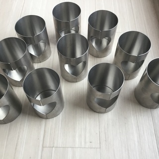 ランチョンマット・ステンレス製ナフキン立て