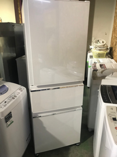 JH01080 三菱ノンフロン冷凍冷蔵庫　2019年製