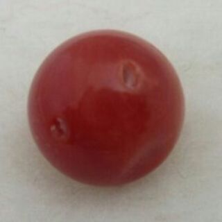 コロナ禍支援大特価　赤珊瑚　１１mm　今ではなかなか入手困難な赤珊瑚の丸玉です コロナ禍支援大特価 赤珊瑚 11mm 今ではなかなか入手困難な赤珊瑚
